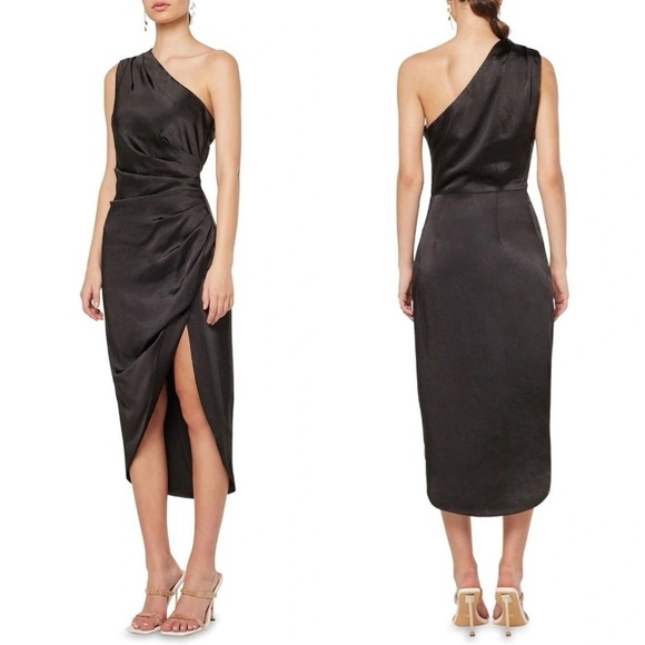 Elliatt Cassini Dress In Black Size Medium - Picture 5 of 13